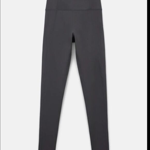 Girlfriend Collective Dark Gray Smoke Colored High Rise Leggings - Picture 13 of 15